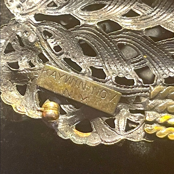 Kaywin Nov NY Signed Rare Unique Gorgeous Large Brooch. MA - Picture 3 of 4